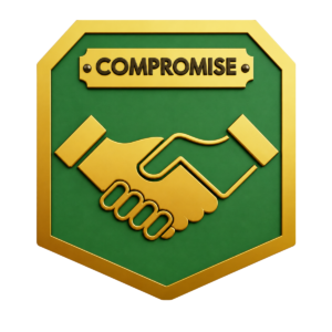 Let's Thrive Baasit Siddiqui 7Cs to thrive. Compromise plaque