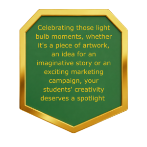 Let's Thrive Baasit Siddiqui 7Cs to thrive. Creativity plaque
